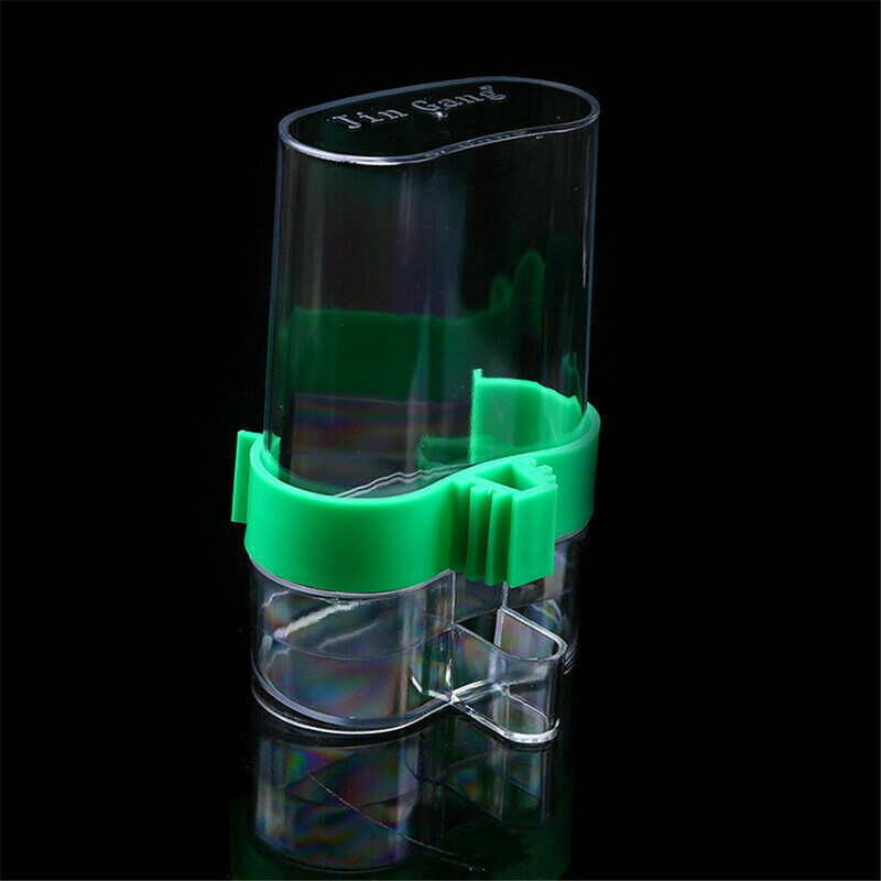 Papagaiļu putnu barotava Barība Ūdens barošana Liela plastmasas automātiskā dzērājs Papagaiļa mājdzīvnieku papagailis dzeršanas krūze mājdzīvnieku putnu piederumu dozators