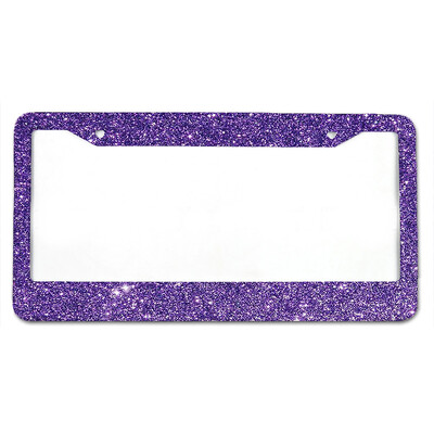 Skaisti raksti Amerikāņu standarta alumīnija sakausējuma auto numura zīmes vāciņš auto aksesuāri ūdensizturīgs numura zīmes vāciņš