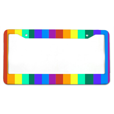 Skaisti raksti Amerikāņu standarta alumīnija sakausējuma auto numura zīmes vāciņš auto aksesuāri ūdensizturīgs numura zīmes vāciņš