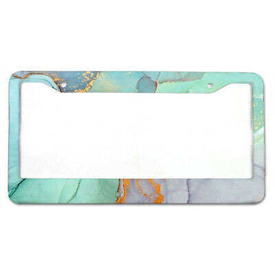 Skaisti raksti Amerikāņu standarta alumīnija sakausējuma auto numura zīmes vāciņš auto aksesuāri ūdensizturīgs numura zīmes vāciņš