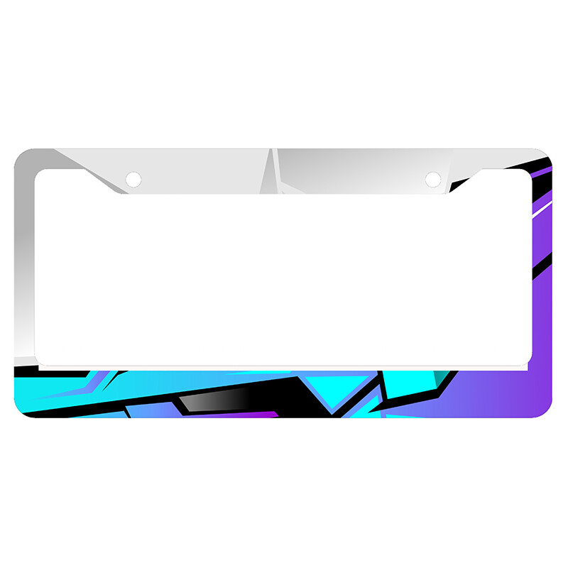 numura zīmes rāmis ar vēsu krāsu shēmu Pasaules rallija formulas sacīkstēm Personalizētu numura zīmes vāku var pievienot ar tekstu 2