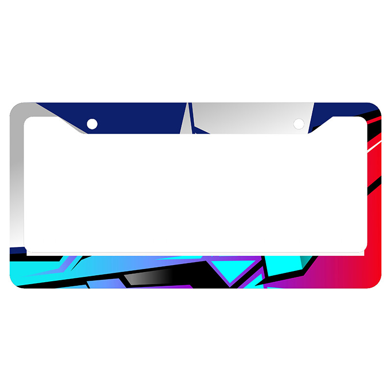 numura zīmes rāmis ar vēsu krāsu shēmu Pasaules rallija formulas sacīkstēm Personalizētu numura zīmes vāku var pievienot ar tekstu 2