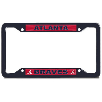 Helovīna alumīnija etiķešu rāmji Premium numura zīmju rāmji Ciets rūsas necaurlaidīgs turētājs priekšējām un aizmugurējām automašīnas etiķetēm ar skrūvējamiem vāciņiem