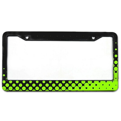 Biljards alumīnija birku rāmji Premium numura zīmju rāmji Ciets, rūsu necaurlaidīgs turētājs priekšējām un aizmugurējām automašīnas etiķetēm ar skrūvējamiem vāciņiem