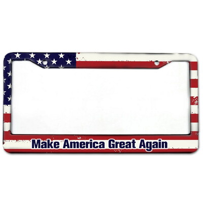 Biljards alumīnija birku rāmji Premium numura zīmju rāmji Ciets, rūsu necaurlaidīgs turētājs priekšējām un aizmugurējām automašīnas etiķetēm ar skrūvējamiem vāciņiem