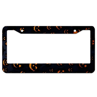 Biljards alumīnija birku rāmji Premium numura zīmju rāmji Ciets, rūsu necaurlaidīgs turētājs priekšējām un aizmugurējām automašīnas etiķetēm ar skrūvējamiem vāciņiem