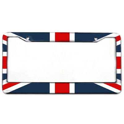 Biljards alumīnija birku rāmji Premium numura zīmju rāmji Ciets, rūsu necaurlaidīgs turētājs priekšējām un aizmugurējām automašīnas etiķetēm ar skrūvējamiem vāciņiem