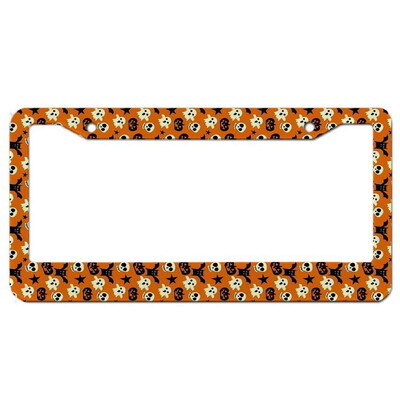 Biljards alumīnija birku rāmji Premium numura zīmju rāmji Ciets, rūsu necaurlaidīgs turētājs priekšējām un aizmugurējām automašīnas etiķetēm ar skrūvējamiem vāciņiem