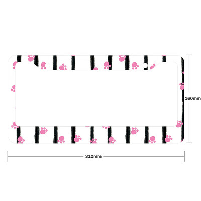 Amerikāņu specifikācijas automašīnas numura zīmes vāks Jauns, mazs nospiedums, alumīnija sakausējuma automašīnu piederumi, ūdensizturīgs numura zīme Car-1