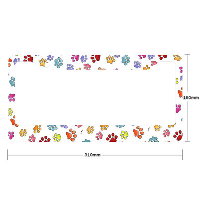 Amerikāņu specifikācijas automašīnas numura zīmes vāks Jauns, mazs nospiedums, alumīnija sakausējuma automašīnu piederumi, ūdensizturīgs numura zīme Car-1