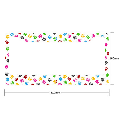 Amerikāņu specifikācijas automašīnas numura zīmes vāks Jauns, mazs nospiedums, alumīnija sakausējuma automašīnu piederumi, ūdensizturīgs numura zīme Car-1