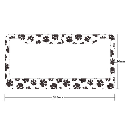 Amerikāņu specifikācijas automašīnas numura zīmes vāks Jauns, mazs nospiedums, alumīnija sakausējuma automašīnu piederumi, ūdensizturīgs numura zīme Car-1