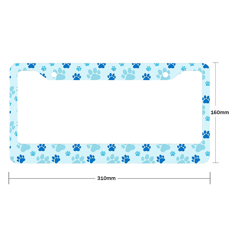 Amerikāņu specifikācijas automašīnas numura zīmes vāks Jauns, mazs nospiedums, alumīnija sakausējuma automašīnu piederumi, ūdensizturīgs numura zīme Car-1