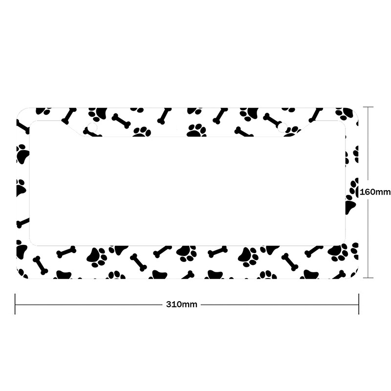 Amerikāņu specifikācijas automašīnas numura zīmes vāks Jauns, mazs nospiedums, alumīnija sakausējuma automašīnu piederumi, ūdensizturīgs numura zīme Car-1