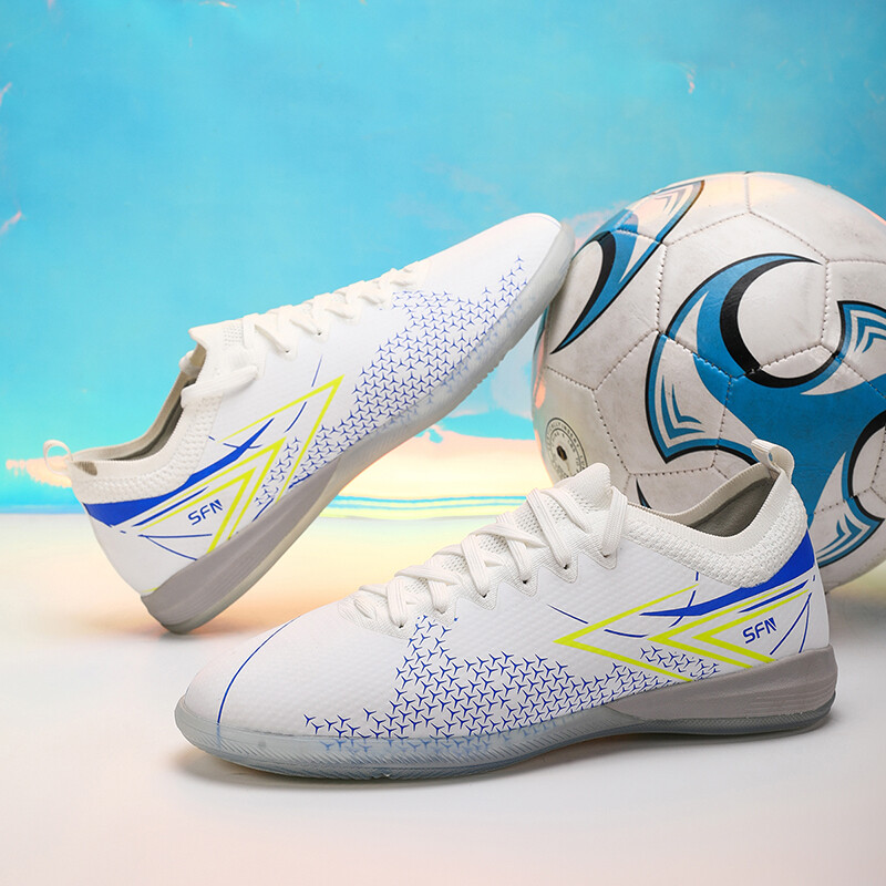 Futzāla apavi iekštelpu futbola zābaki vīriešiem Profesionāli futbola laukuma apavu biedrības Pieaugušo sporta apavi Augstas kvalitātes futbola apavi