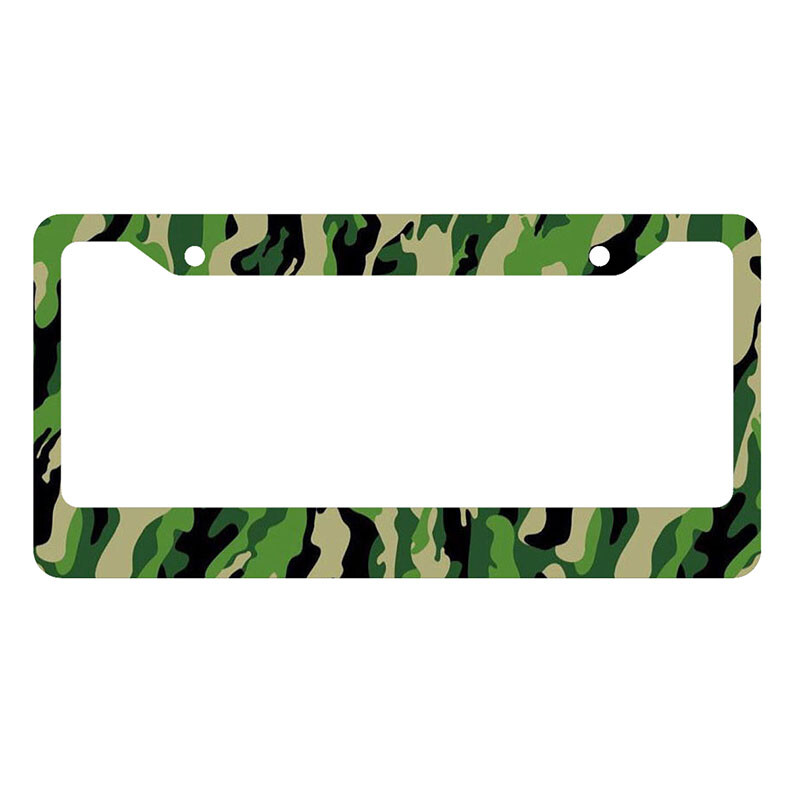 Nova kamuflažna personalizirana pokrivka američke standardne registarske pločice koja odgovara boji, simpatičan prilagođeni proizvod