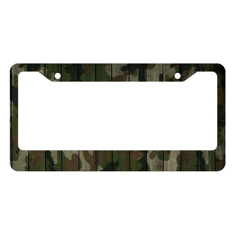 Nova kamuflažna personalizirana pokrivka američke standardne registarske pločice koja odgovara boji, simpatičan prilagođeni proizvod