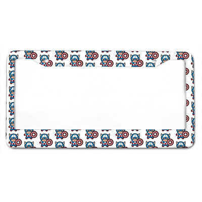 Σειρά Earth Alliance American Standard Κάλυμμα πινακίδας αυτοκινήτου από κράμα αλουμινίου Αξεσουάρ αυτοκινήτου αδιάβροχο κάλυμμα πινακίδας κυκλοφορίας