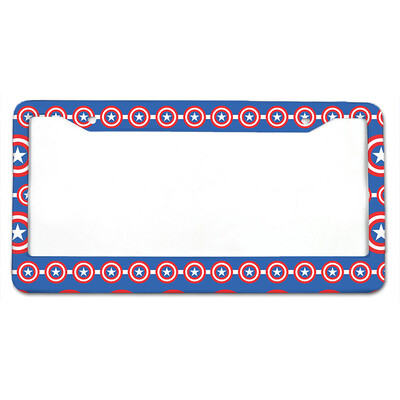 Σειρά Earth Alliance American Standard Κάλυμμα πινακίδας αυτοκινήτου από κράμα αλουμινίου Αξεσουάρ αυτοκινήτου αδιάβροχο κάλυμμα πινακίδας κυκλοφορίας