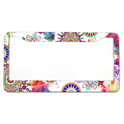 Ar jogu saistīti modeļi, amerikāņu standarta alumīnija sakausējuma automašīnu numura zīmes vāciņš automašīnu piederumi, ūdensizturīgs numura zīmes vāciņš