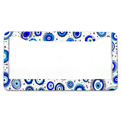 Ar jogu saistīti modeļi, amerikāņu standarta alumīnija sakausējuma automašīnu numura zīmes vāciņš automašīnu piederumi, ūdensizturīgs numura zīmes vāciņš