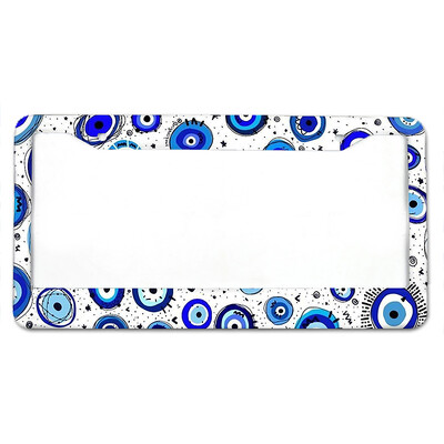 Ar jogu saistīti modeļi, amerikāņu standarta alumīnija sakausējuma automašīnu numura zīmes vāciņš automašīnu piederumi, ūdensizturīgs numura zīmes vāciņš