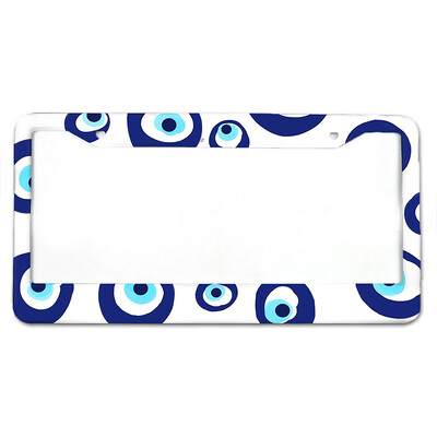 Ar jogu saistīti modeļi, amerikāņu standarta alumīnija sakausējuma automašīnu numura zīmes vāciņš automašīnu piederumi, ūdensizturīgs numura zīmes vāciņš