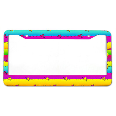 Ar jogu saistīti modeļi, amerikāņu standarta alumīnija sakausējuma automašīnu numura zīmes vāciņš automašīnu piederumi, ūdensizturīgs numura zīmes vāciņš