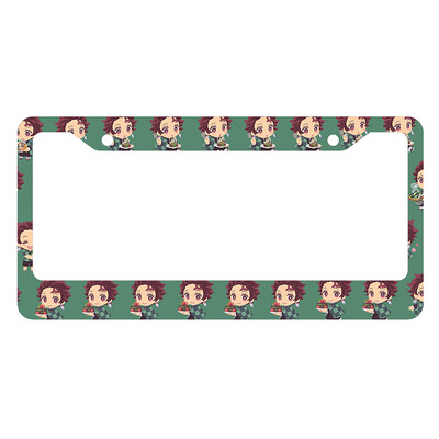 Japāņu anime personalizēta un standartizēta automašīnas numura zīmes rāmja krāsu shēma Jauki atbilstoši pielāgoti produkti -2