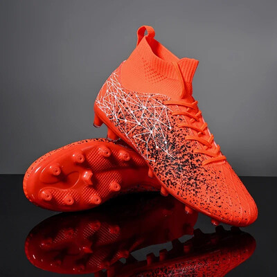 Zīmola augstas kvalitātes vīriešu futbola apavi Footboot Boots Profesionāli zāliena treniņi sporta mači Ērts Futsal Ultralight FG/TF