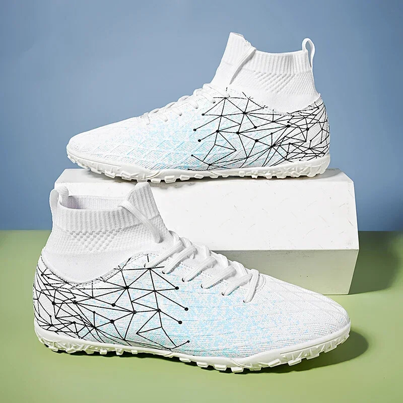 Zīmola augstas kvalitātes vīriešu futbola apavi Footboot Boots Profesionāli zāliena treniņi sporta mači Ērts Futsal Ultralight FG/TF