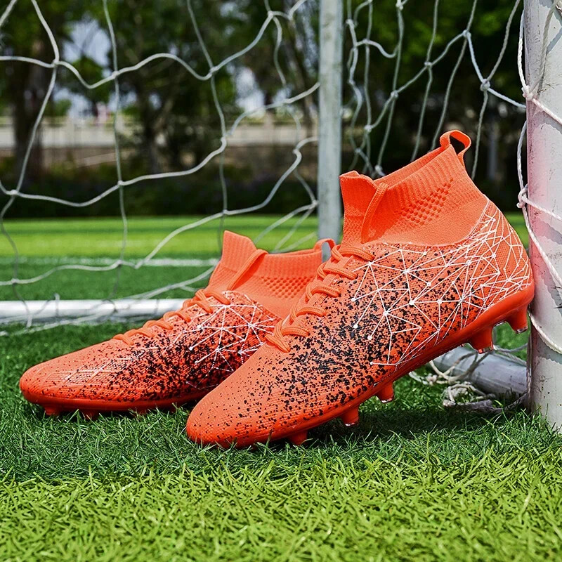 Zīmola augstas kvalitātes vīriešu futbola apavi Footboot Boots Profesionāli zāliena treniņi sporta mači Ērts Futsal Ultralight FG/TF