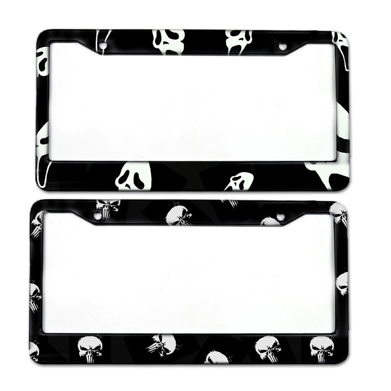 Poklopac registarske pločice od aluminijske legure američkog standarda, držač registarske pločice za automobil