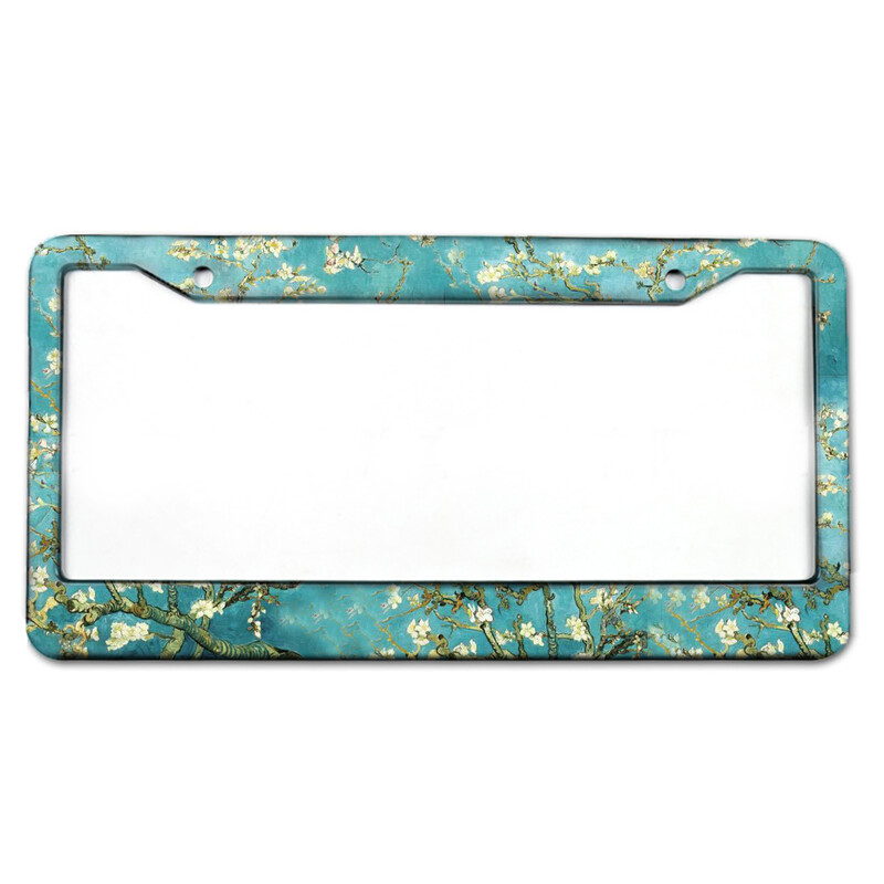 Σειρά ελαιογραφίας Van Gogh για κουφώματα πινακίδων κυκλοφορίας