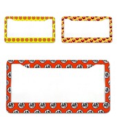 Anime Cute Series Amerikas standarta alumīnija sakausējuma automašīnu numura zīmes vāks, automašīnas aksesuāri, ūdensnecaurlaidīgs numura zīme