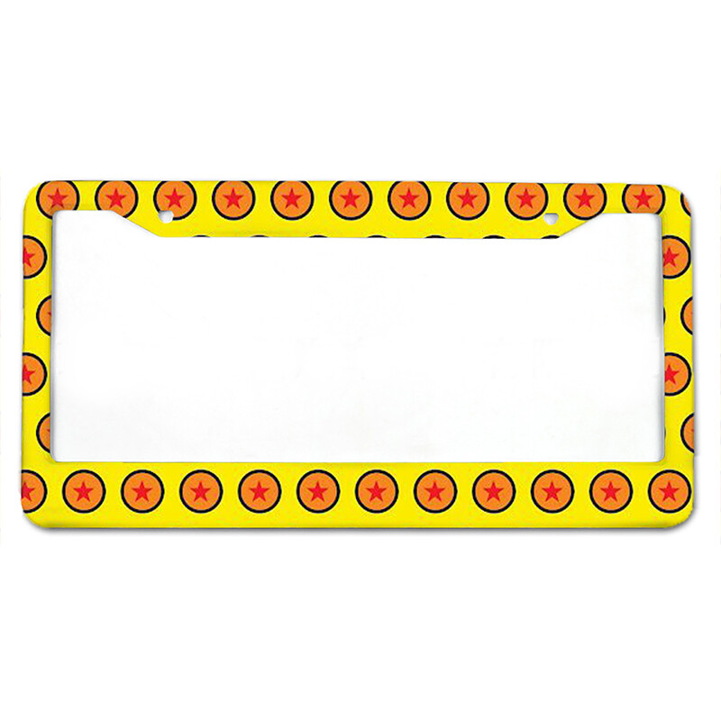 Anime Cute Series Amerikas standarta alumīnija sakausējuma automašīnu numura zīmes vāks, automašīnas aksesuāri, ūdensnecaurlaidīgs numura zīme