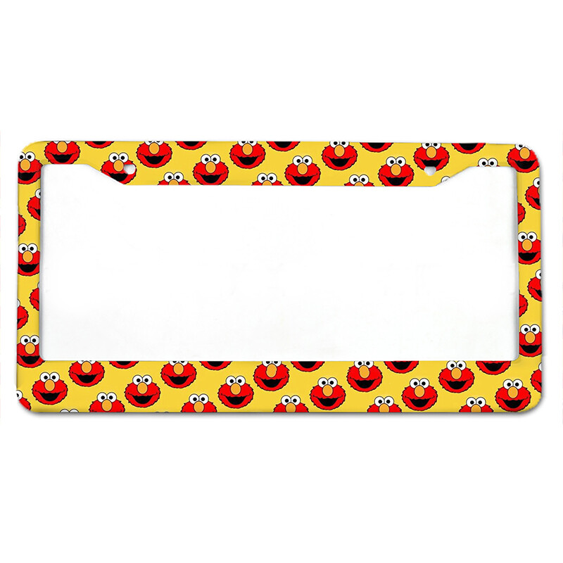 Anime Cute Series Amerikas standarta alumīnija sakausējuma automašīnu numura zīmes vāks, automašīnas aksesuāri, ūdensnecaurlaidīgs numura zīme