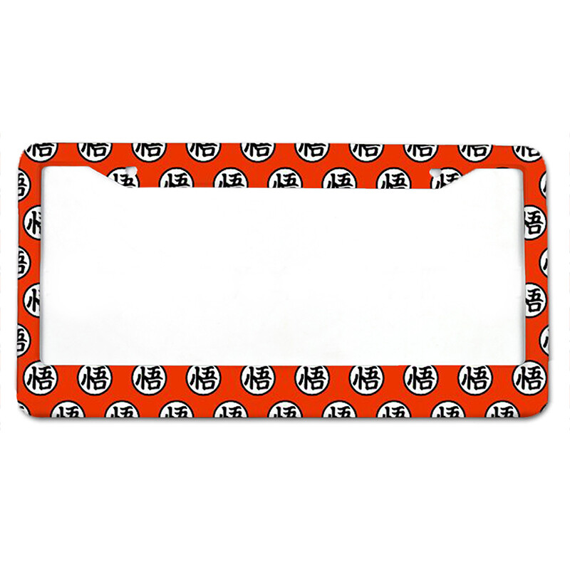 Anime Cute Series Amerikas standarta alumīnija sakausējuma automašīnu numura zīmes vāks, automašīnas aksesuāri, ūdensnecaurlaidīgs numura zīme