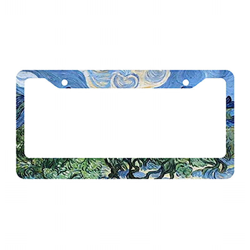 Personalizirani poklopac registarske pločice sa shemom boja za poznate slike i prekrasne krajolike koji podržavaju prilagođene proizvode -2