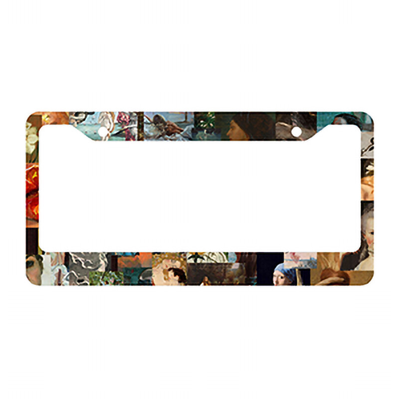 Personalizirani poklopac registarske pločice sa shemom boja za poznate slike i prekrasne krajolike koji podržavaju prilagođene proizvode -2