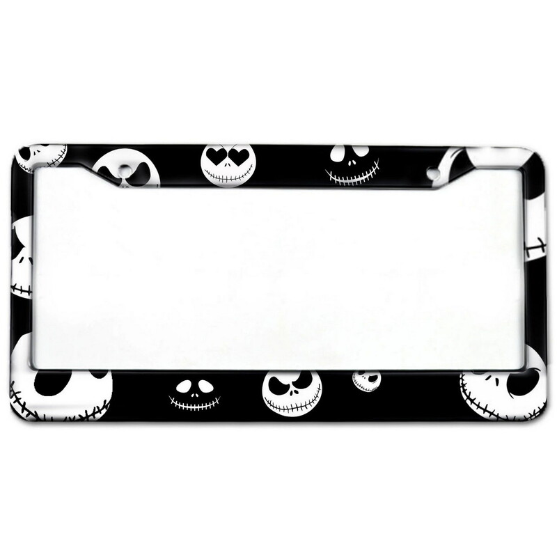 Bear Paw Ετικέτες αλουμινίου Κορνίζες Premium Πλαίσια πινακίδων κυκλοφορίας Συμπαγής αντισκωριακή βάση για εμπρός και πίσω ετικέτες αυτοκινήτου με βιδωτά καπάκια