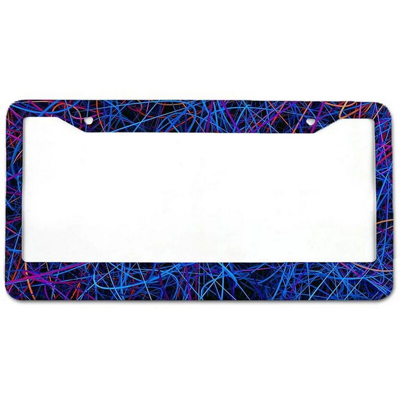 Red Lips Aluminijski okviri za oznake Premium okviri za registarske pločice Čvrsti držač otporan na hrđu za prednje i stražnje automobilske oznake s poklopcima na navoj