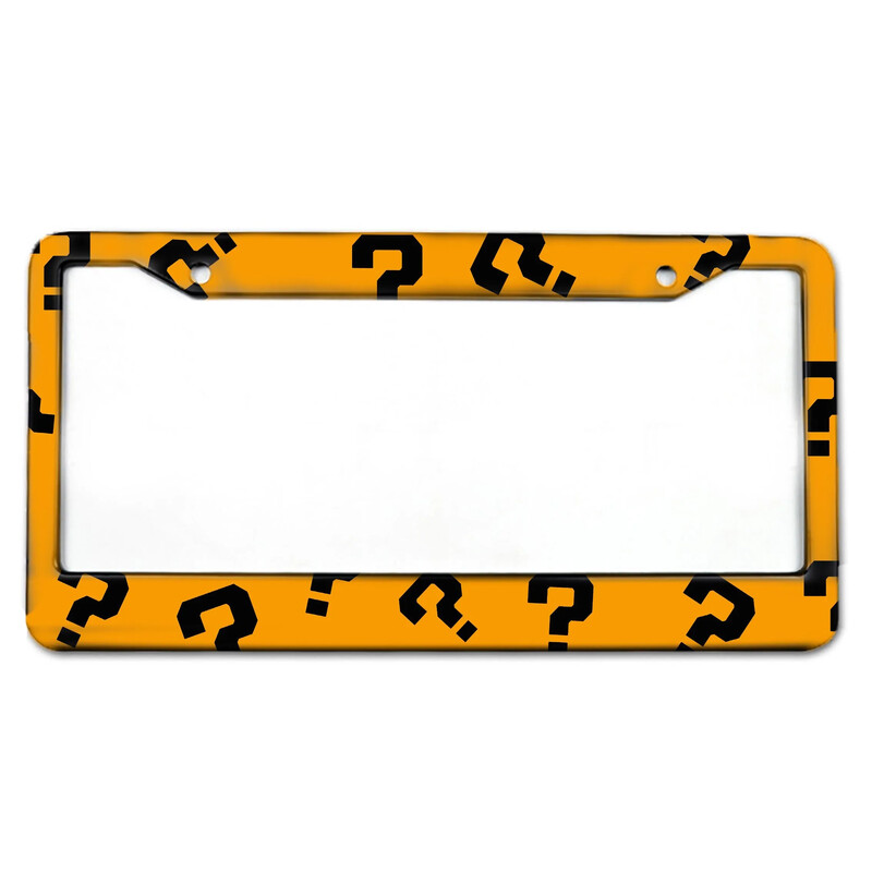 Znakovi upozorenja Amerikanac Kanada Meksiko standardni poklopac registarske pločice od legure aluminija, držač registarske pločice automobila