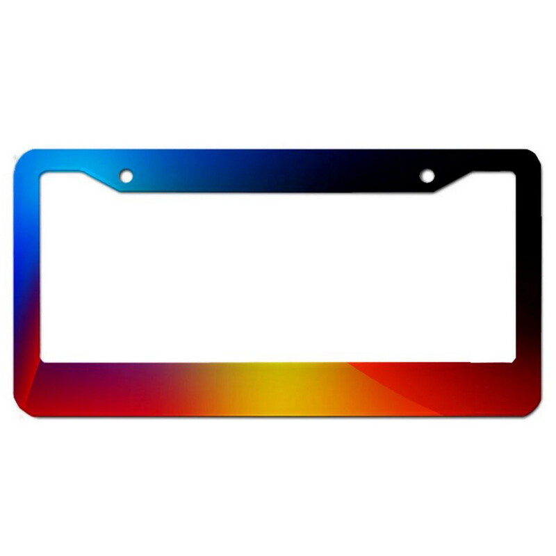 Biljarski aluminijski okviri za oznake Premium okviri za registarske pločice Čvrsti držač otporan na hrđu za prednje i stražnje automobilske oznake s poklopcima na navoj