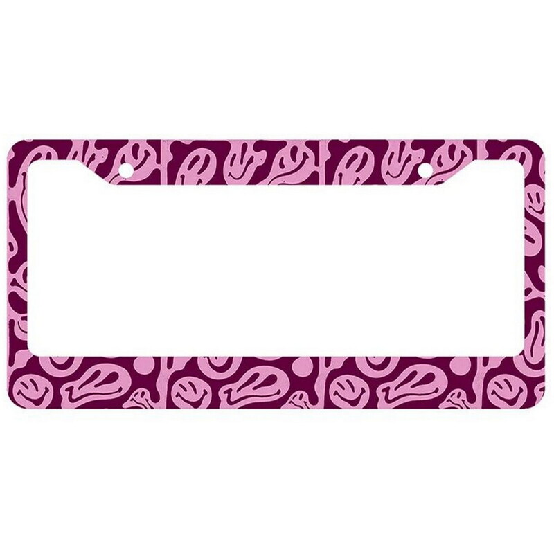 Okviri aluminijskih oznaka Ghost Premium okviri registarskih pločica Čvrsti držač otporan na hrđu za prednje i stražnje oznake automobila s poklopcima na navoj