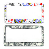 Motors numura zīmes rāmis, automašīnu apdares numura zīmes rāmis, ASV, Kanāda, Meksika