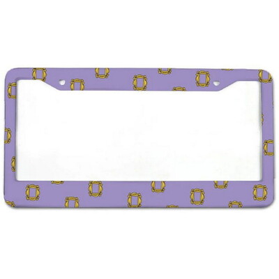 Ghost alumīnija birku rāmji Premium numura zīmju rāmji Ciets rūsas necaurlaidīgs turētājs priekšējām un aizmugurējām automašīnas etiķetēm ar skrūvējamiem vāciņiem