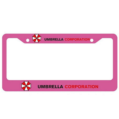 Ghost alumīnija birku rāmji Premium numura zīmju rāmji Ciets rūsas necaurlaidīgs turētājs priekšējām un aizmugurējām automašīnas etiķetēm ar skrūvējamiem vāciņiem