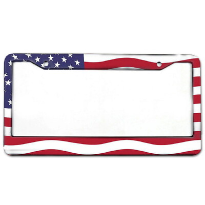 Ghost alumīnija birku rāmji Premium numura zīmju rāmji Ciets rūsas necaurlaidīgs turētājs priekšējām un aizmugurējām automašīnas etiķetēm ar skrūvējamiem vāciņiem