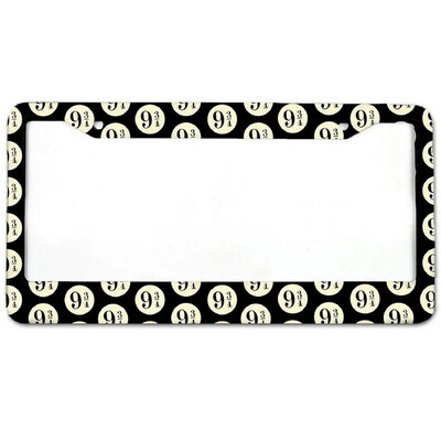 Ziedi Alumīnija birku rāmji Premium numura zīmju rāmji Ciets rūsas necaurlaidīgs turētājs priekšējām un aizmugurējām automašīnas etiķetēm ar skrūvējamiem vāciņiem